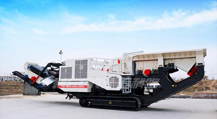 履带反击式移动破碎站